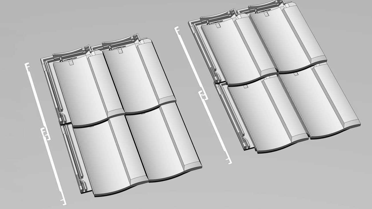 Hypercon roof tiles | © Hypercon